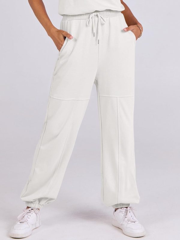 ANRABESS Jumpsuits for Women Casual Summer Sleeveless 2025 Romper One Piece Outfit Active Workout Lounge Jumpsuits Pockets - Image 87
