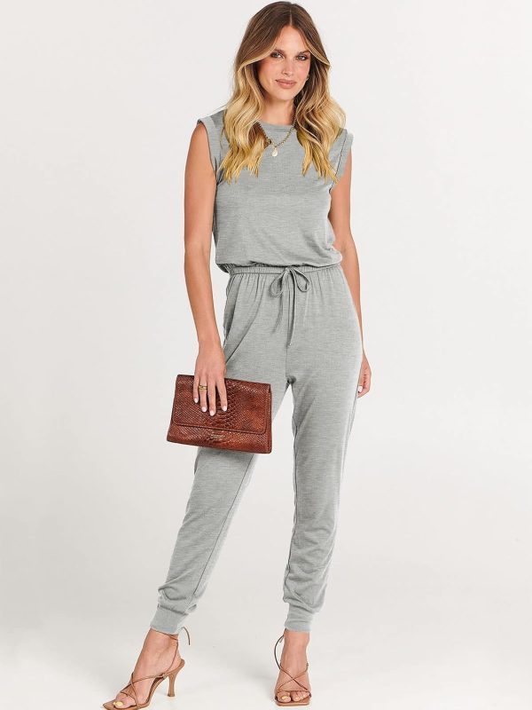 ANRABESS Women’s Summer Crewneck Sleeveless Casual Dressy Loose Stretchy Jumpsuits Rompers 2025 Trendy Outfits - Image 18