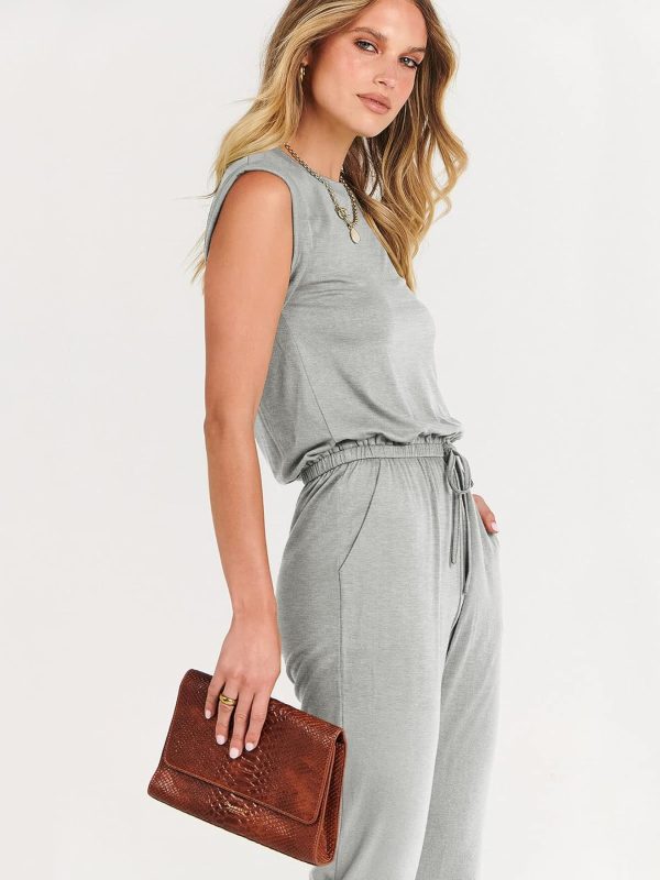 ANRABESS Women’s Summer Crewneck Sleeveless Casual Dressy Loose Stretchy Jumpsuits Rompers 2025 Trendy Outfits - Image 19