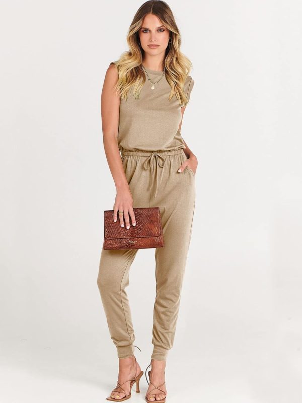 ANRABESS Women’s Summer Crewneck Sleeveless Casual Dressy Loose Stretchy Jumpsuits Rompers 2025 Trendy Outfits - Image 30
