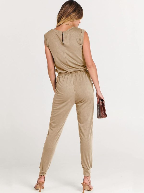 ANRABESS Women’s Summer Crewneck Sleeveless Casual Dressy Loose Stretchy Jumpsuits Rompers 2025 Trendy Outfits - Image 33