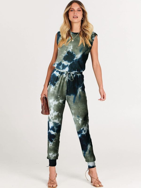 ANRABESS Women’s Summer Crewneck Sleeveless Casual Dressy Loose Stretchy Jumpsuits Rompers 2025 Trendy Outfits - Image 49