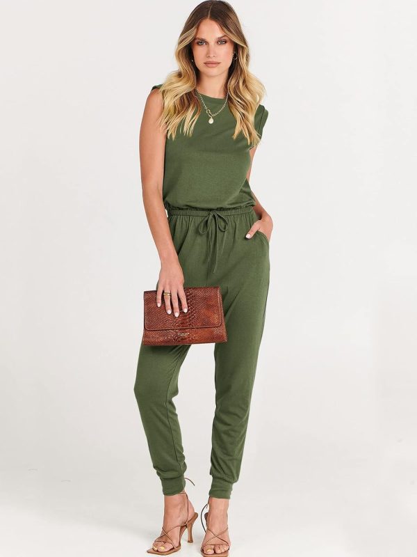 ANRABESS Women’s Summer Crewneck Sleeveless Casual Dressy Loose Stretchy Jumpsuits Rompers 2025 Trendy Outfits - Image 56