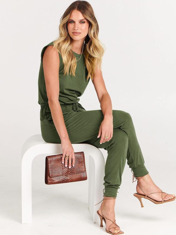 ANRABESS Women’s Summer Crewneck Sleeveless Casual Dressy Loose Stretchy Jumpsuits Rompers 2025 Trendy Outfits - Image 60