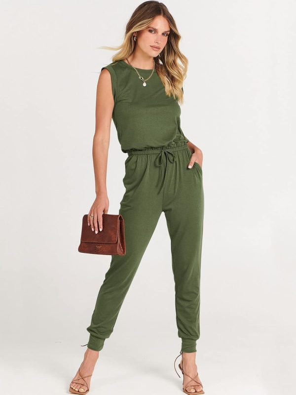 ANRABESS Women’s Summer Crewneck Sleeveless Casual Dressy Loose Stretchy Jumpsuits Rompers 2025 Trendy Outfits - Image 61