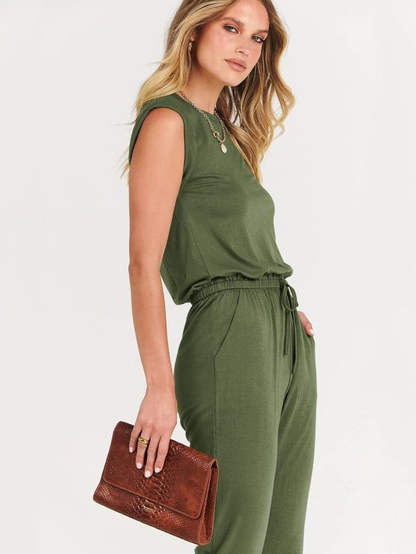 ANRABESS Women’s Summer Crewneck Sleeveless Casual Dressy Loose Stretchy Jumpsuits Rompers 2025 Trendy Outfits - Image 63