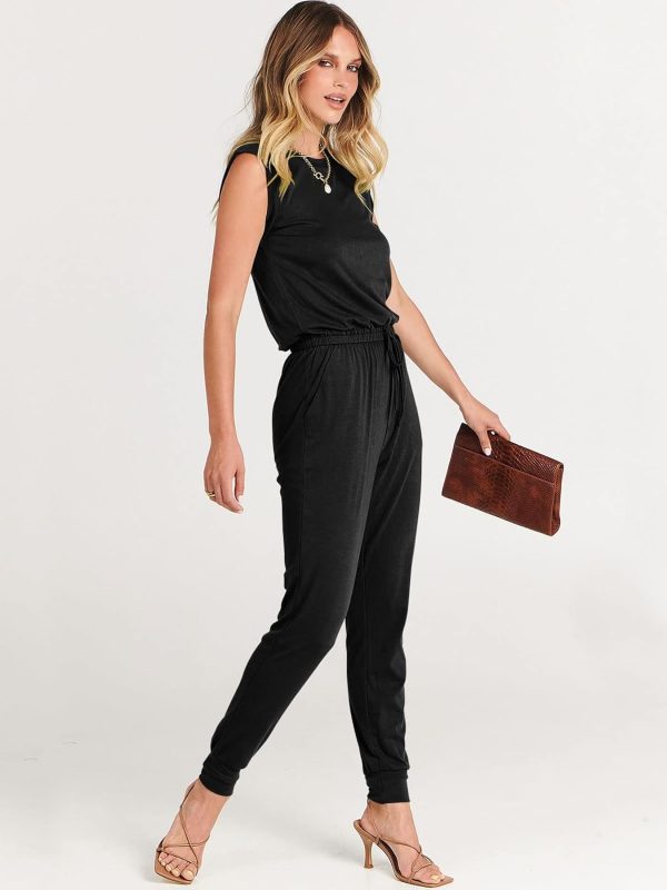 ANRABESS Women’s Summer Crewneck Sleeveless Casual Dressy Loose Stretchy Jumpsuits Rompers 2025 Trendy Outfits - Image 67