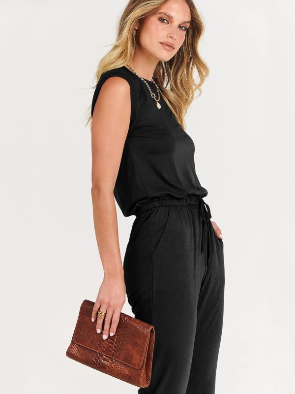 ANRABESS Women’s Summer Crewneck Sleeveless Casual Dressy Loose Stretchy Jumpsuits Rompers 2025 Trendy Outfits - Image 72