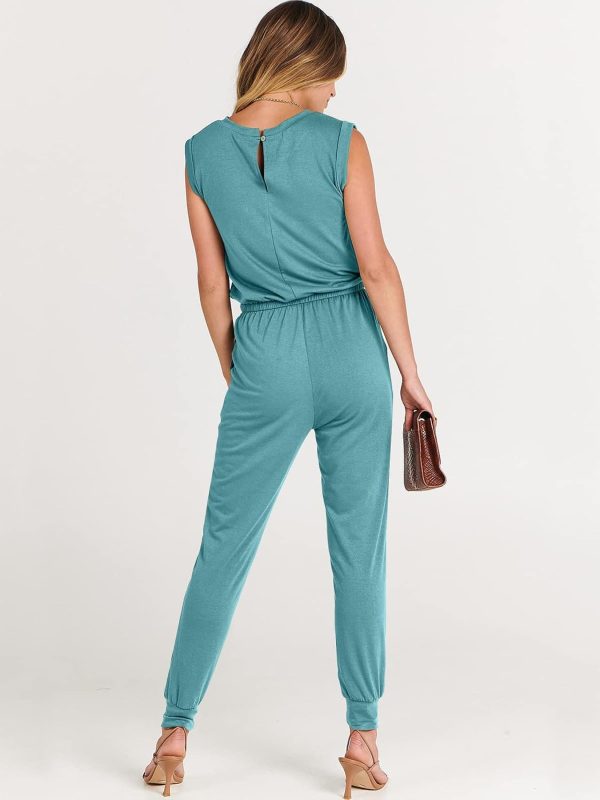 ANRABESS Women’s Summer Crewneck Sleeveless Casual Dressy Loose Stretchy Jumpsuits Rompers 2025 Trendy Outfits - Image 77
