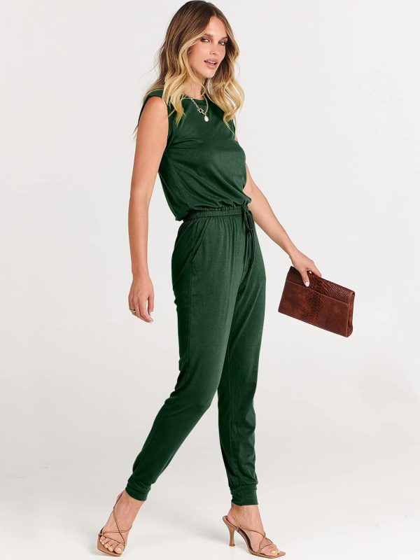 ANRABESS Women’s Summer Crewneck Sleeveless Casual Dressy Loose Stretchy Jumpsuits Rompers 2025 Trendy Outfits - Image 85