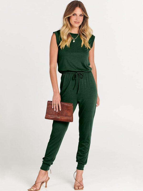 ANRABESS Women’s Summer Crewneck Sleeveless Casual Dressy Loose Stretchy Jumpsuits Rompers 2025 Trendy Outfits - Image 89